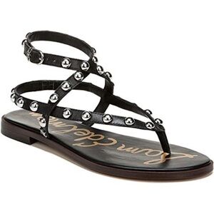 Sam Edelman Elisha Women's Black Strappy Studded Sandals
